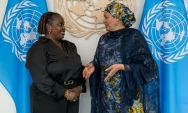 Minister Clarke engages with UN Deputy Secretary General on SDG Progress