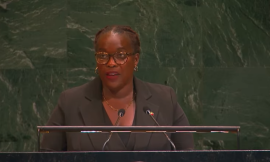 Minister Clarke urges countries to take swift action to achieve Sustainable Development Goals on target