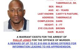 Police offers EC $10K for information leading to the arrest of Phillip Jones