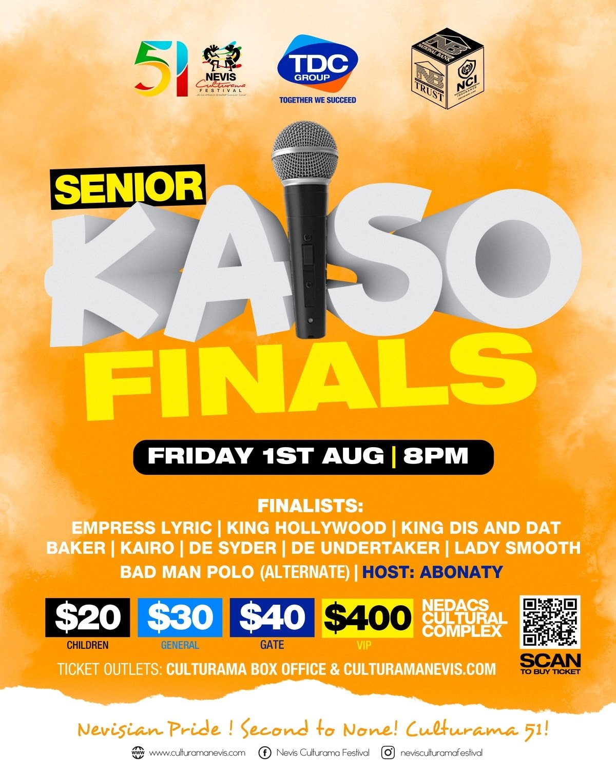 You are currently viewing TDC Senior Kaiso Competition to be held this evening