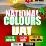 Public asked to wear our National Colours for the 42nd Celebration of the nation’s Independence