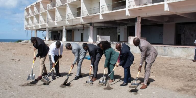 Read more about the article Symbol Of Love Monument and Museum Project Breaks Ground in St. Kitts