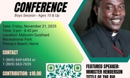First ever “Men and Boys Conference” to be held this weekend