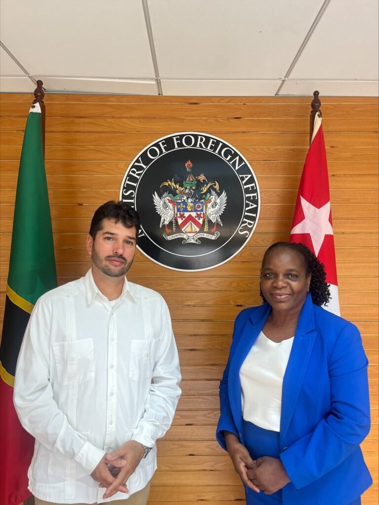 Read more about the article SKN welcomes New Cuban Ambassador
