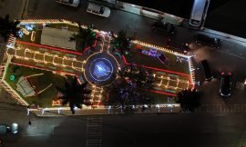 The lights are on in the Capital as Nevis enters another Festive Season