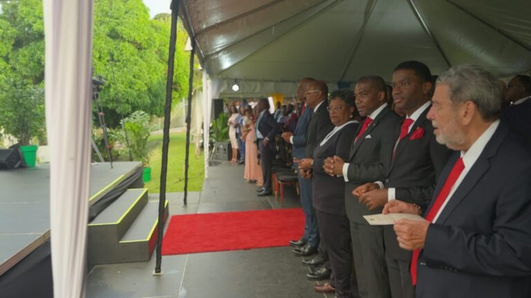 Read more about the article SKN’s PM attends St. Lucia’s Phillip Pierre inauguration