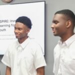 CFBC Students Present Gold-Winning STEM Project to Cabinet