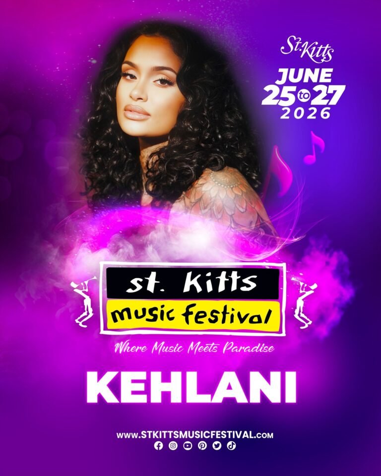 Read more about the article Kehlani to “hit the stage” for the 2026 St. Kitts Music Festival
