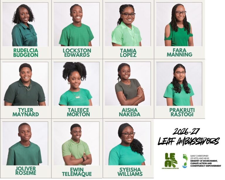 Read more about the article Young Leaders Named as St. Kitts and Nevis Expands Climate Action through LEAF Initiative