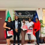SKN Medical Professionals Engage with Embassy during Taiwan Training Visit