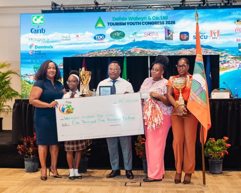 Read more about the article Rainier Martin Named 2026 Junior Minister of Tourism for Saint Kitts