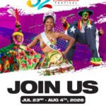 C52 Calypsonians and Soca Artists entertain public as part of pre-activities for Culturama 2026