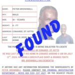 Missing man with Dementia has been found