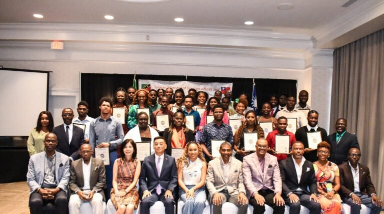 Read more about the article 37 SKN Nationals Receive Taiwanese Scholarships for Higher Education